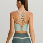 Light Green Yoga Cami - Light Support