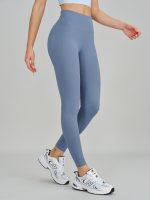 Blue High Waisted Leggings 27" - Image 6