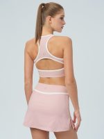 Pink I-back Cutout Tank Top - Image 4