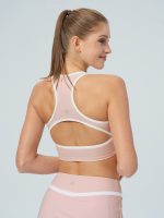 Pink I-back Cutout Tank Top
