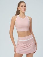Pink I-back Cutout Tank Top - Image 3
