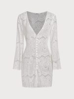 White Lace Cotton Cover-up - Image 6