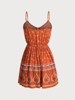 Boho Bloom Strap Beach Dress - Image 7