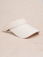 Off White Sports Sun Visor Cap - Image 8